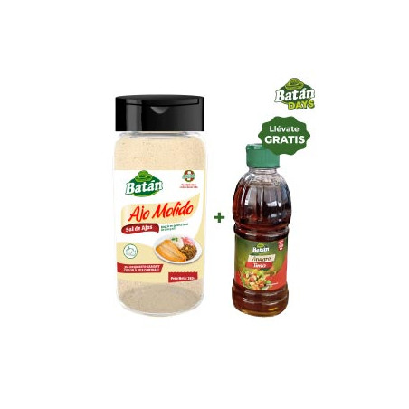 Ajo Molido BIG + Vinagre Batán