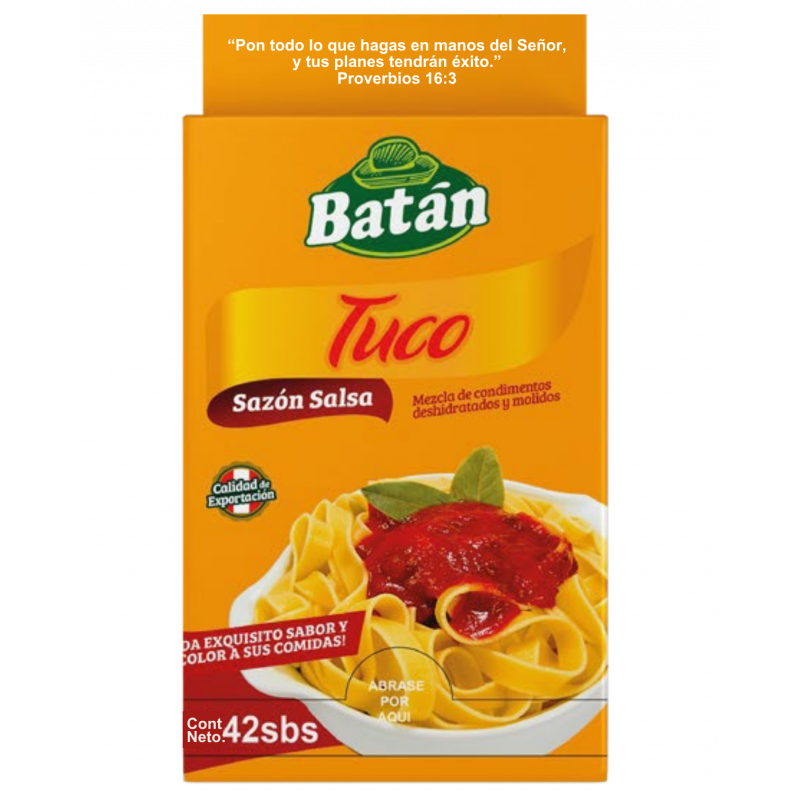 Tuco Sazón Salsa (Sobre gigante x 42 sobres)