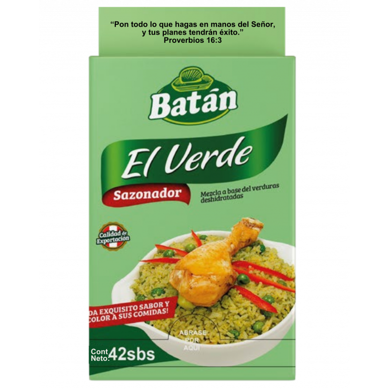 El Verde (Sobre gigante x 42 sobres)