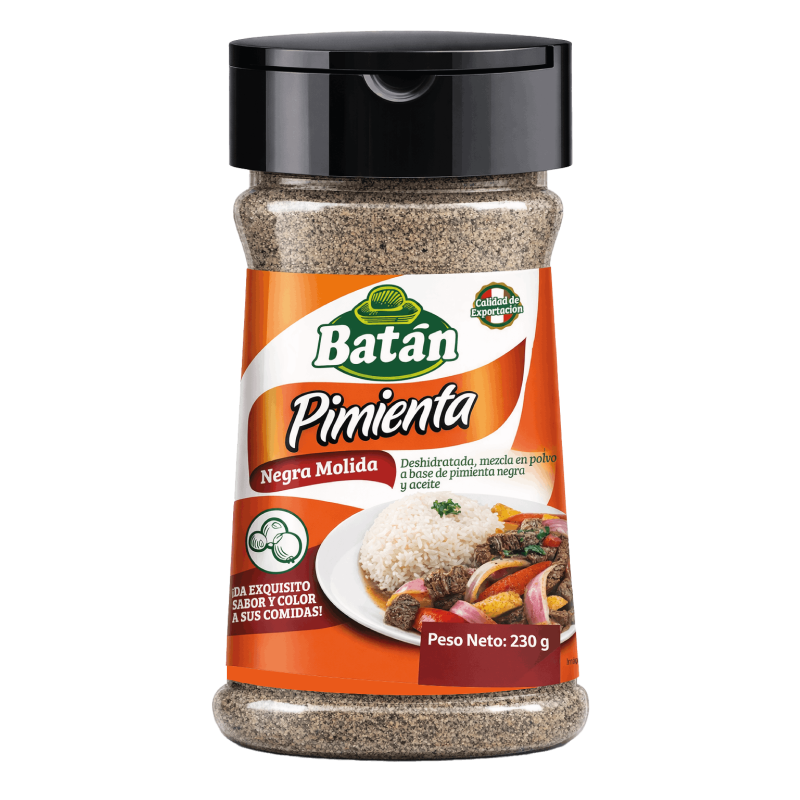Pimienta negra BIG x 230 gr.